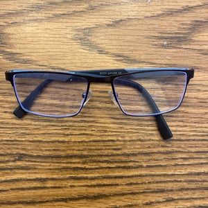 Occi Chari metal frame dark blue glasses